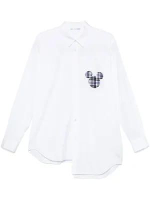 Comme Des Garçons Shirt x Lacoste Cotton Shirt | White | FARFETCH