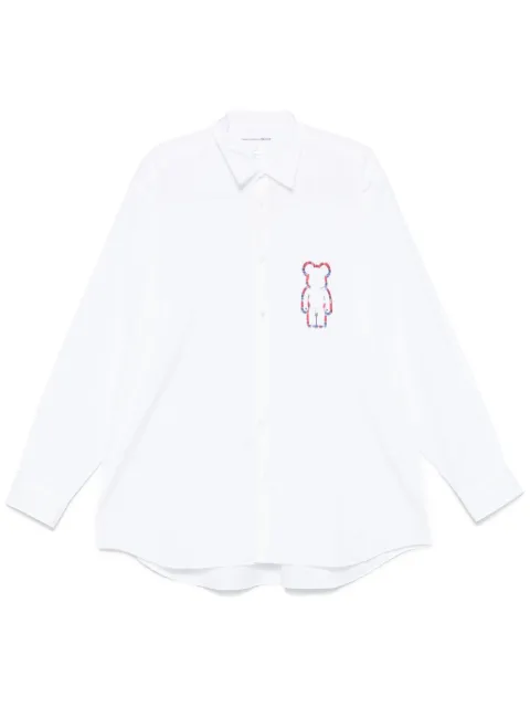Comme Des Garçons Shirt x Medicom Toy logo-print shirt