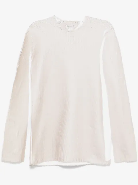 Comme Des Garçons Shirt suéter de tejido grueso