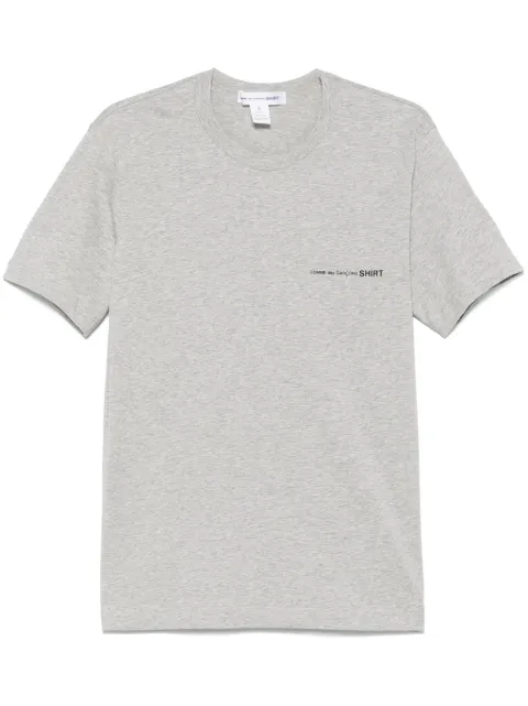 Comme Des Garçons Shirt playera con logo estampado