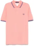 Comme Des Garçons Shirt x Fred Perry logo-embroidered polo shirt - Pink