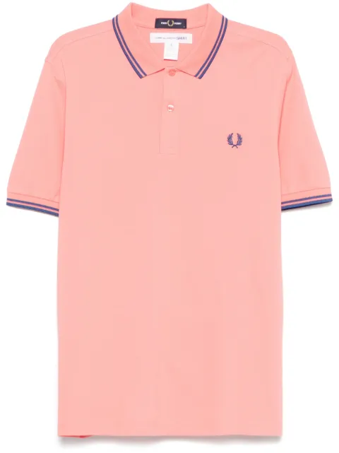 Comme Des Garçons Shirt x Fred Perry logo-embroidered polo shirt