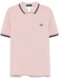Comme Des Garçons Shirt x Fred Perry logo-embroidered polo shirt - Pink