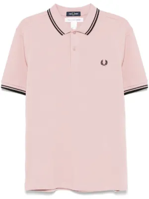 Comme Des Garçons Shirt x Fred Perry ポロシャツ | ピンク | FARFETCH JP