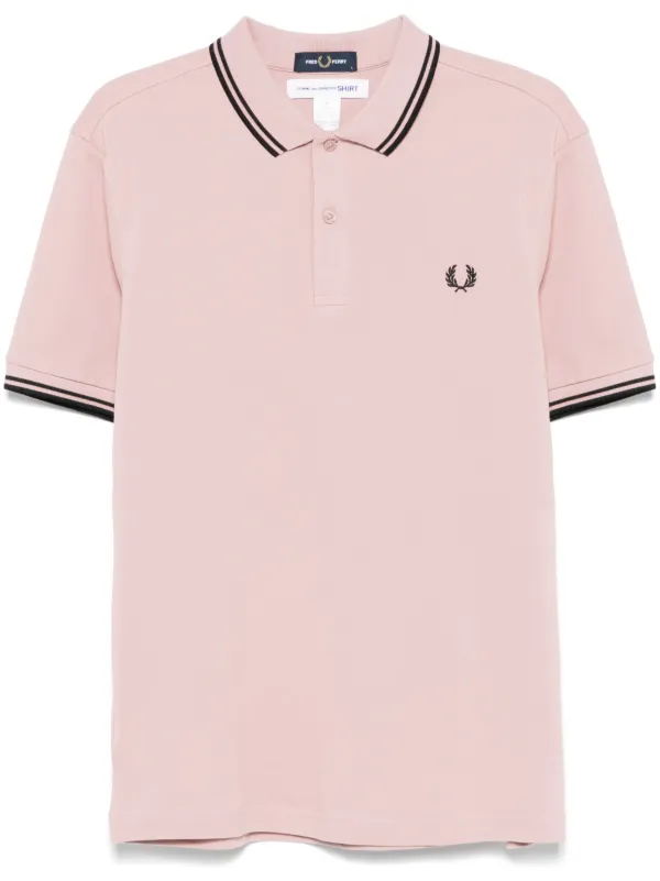 Comme Des Garçons Shirt x Fred Perry logo-embroidered Polo Shirt