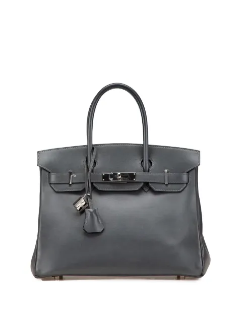 Hermès Pre-Owned 2001 Box Calf Birkin Retourne 30 handbag