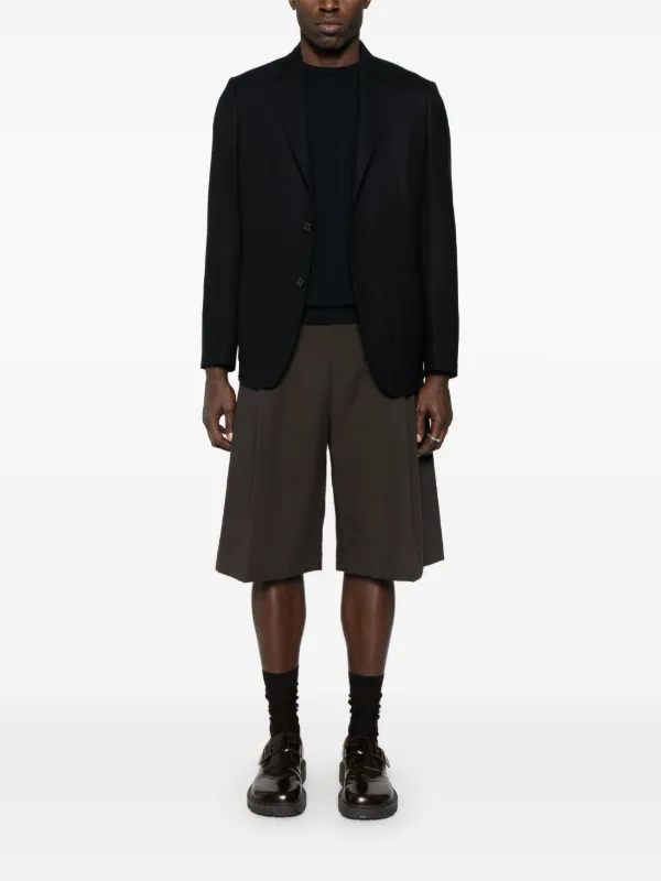 Zegna ウール ジャケット | ブラック | FARFETCH JP