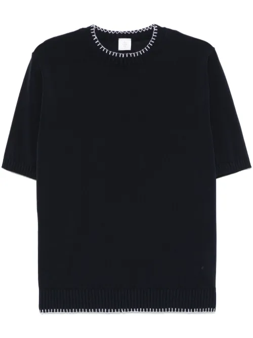 Eleventy t-shirt à col rond - Bleu - Eleventy - Modalova
