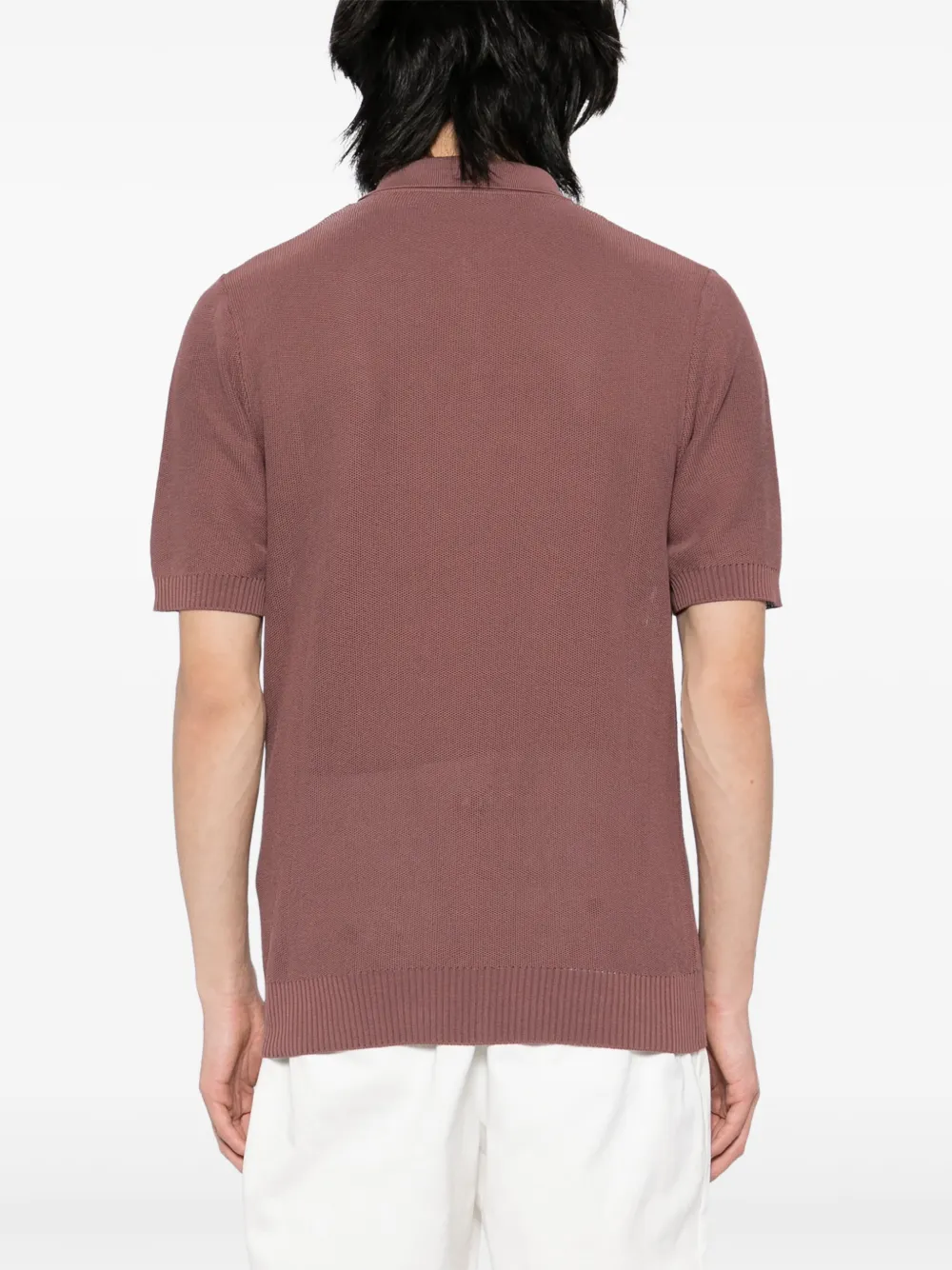 Eleventy Poloshirt Rood
