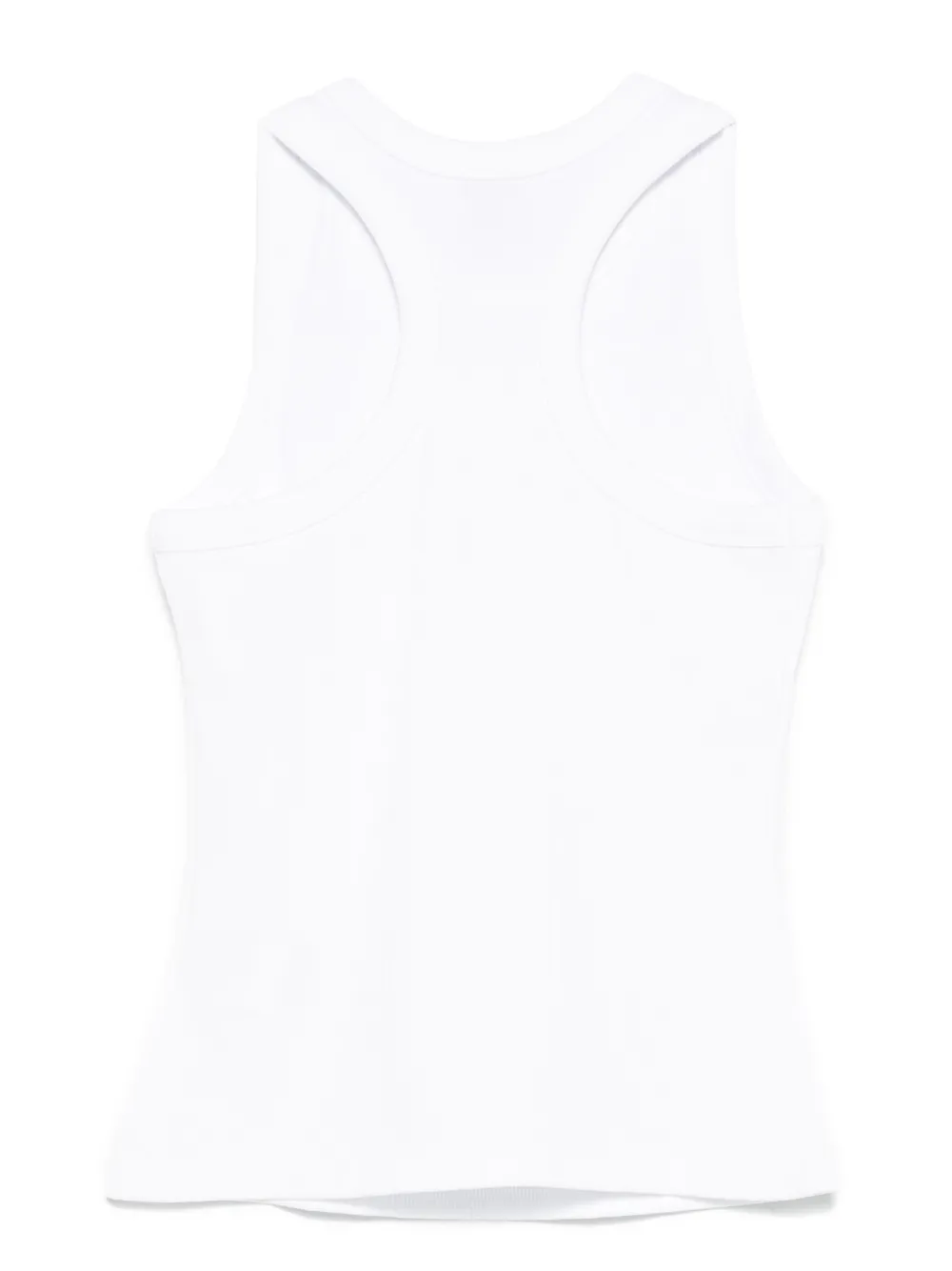 The North Face Geribbelde tanktop - Wit