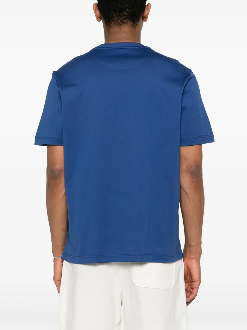 Brioni Katoenen T-shirt Blauw