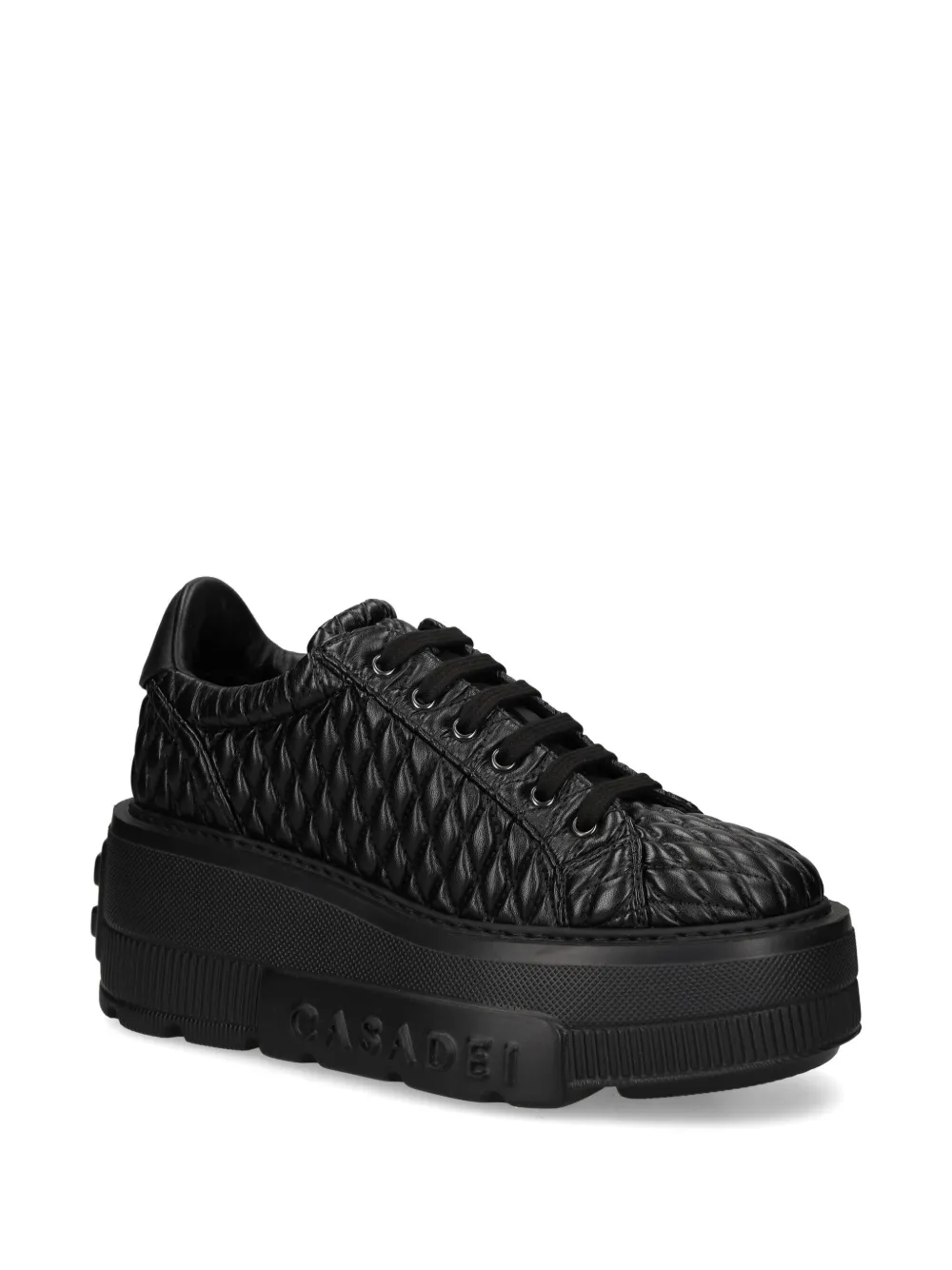 Casadei quilted trainers - Zwart