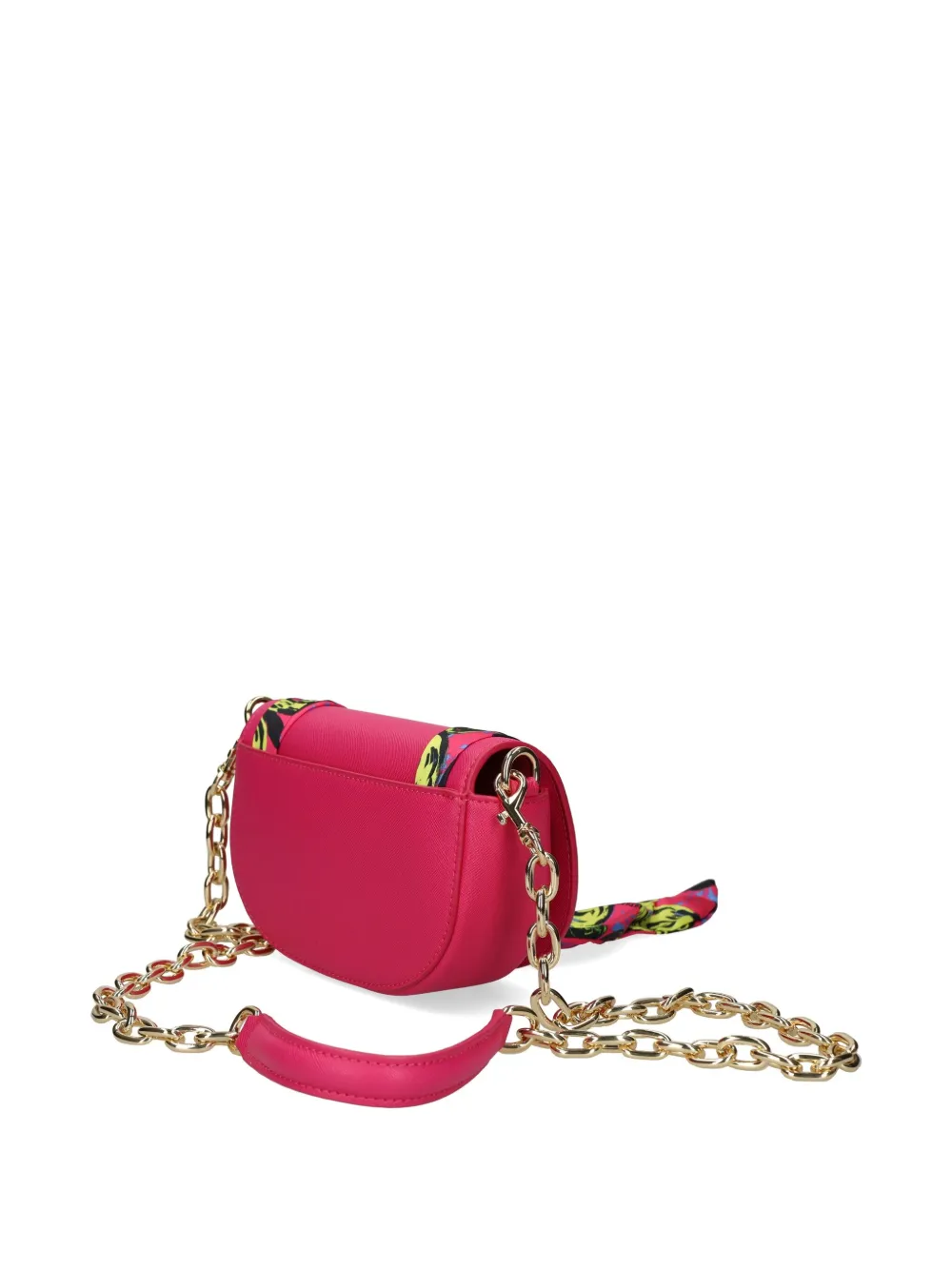 Versace Jeans Couture baroque-print shoulder bag - Roze