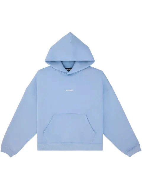 WRSTBHVR logo-print hoodie 