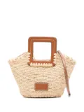 STAUD mini Shirley tote bag - Neutrals