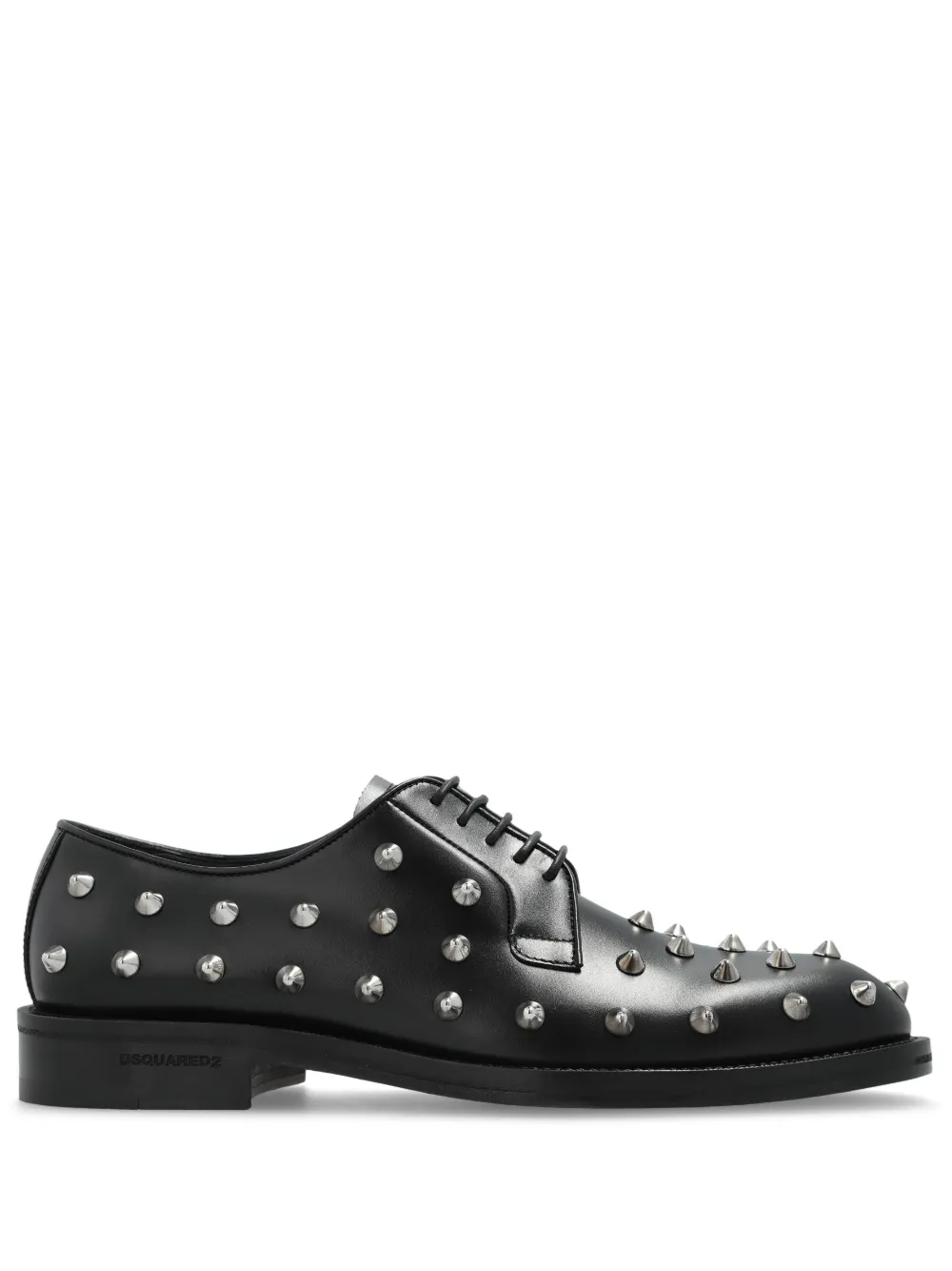 DSQUARED2 stud-embellished derby shoes Black