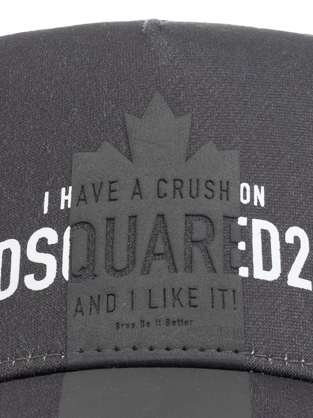 DSQUARED2 Honkbalpet met logo Grijs