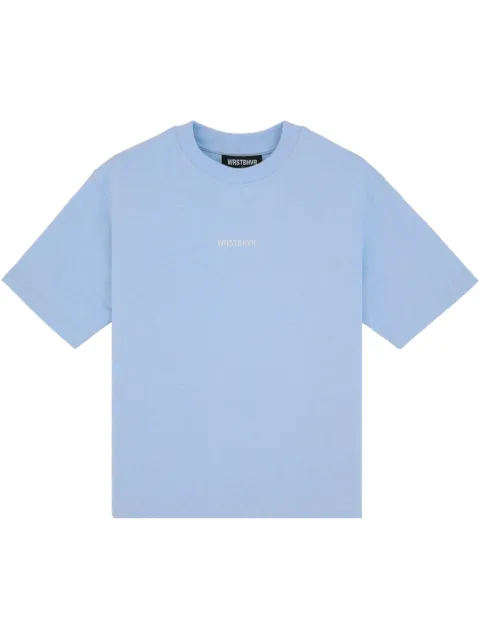 WRSTBHVR logo-print T-shirt 
