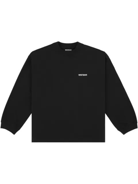 WRSTBHVR logo-print T-shirt 