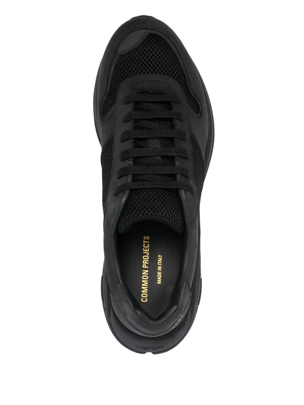 Common Projects Leren sneakers Zwart