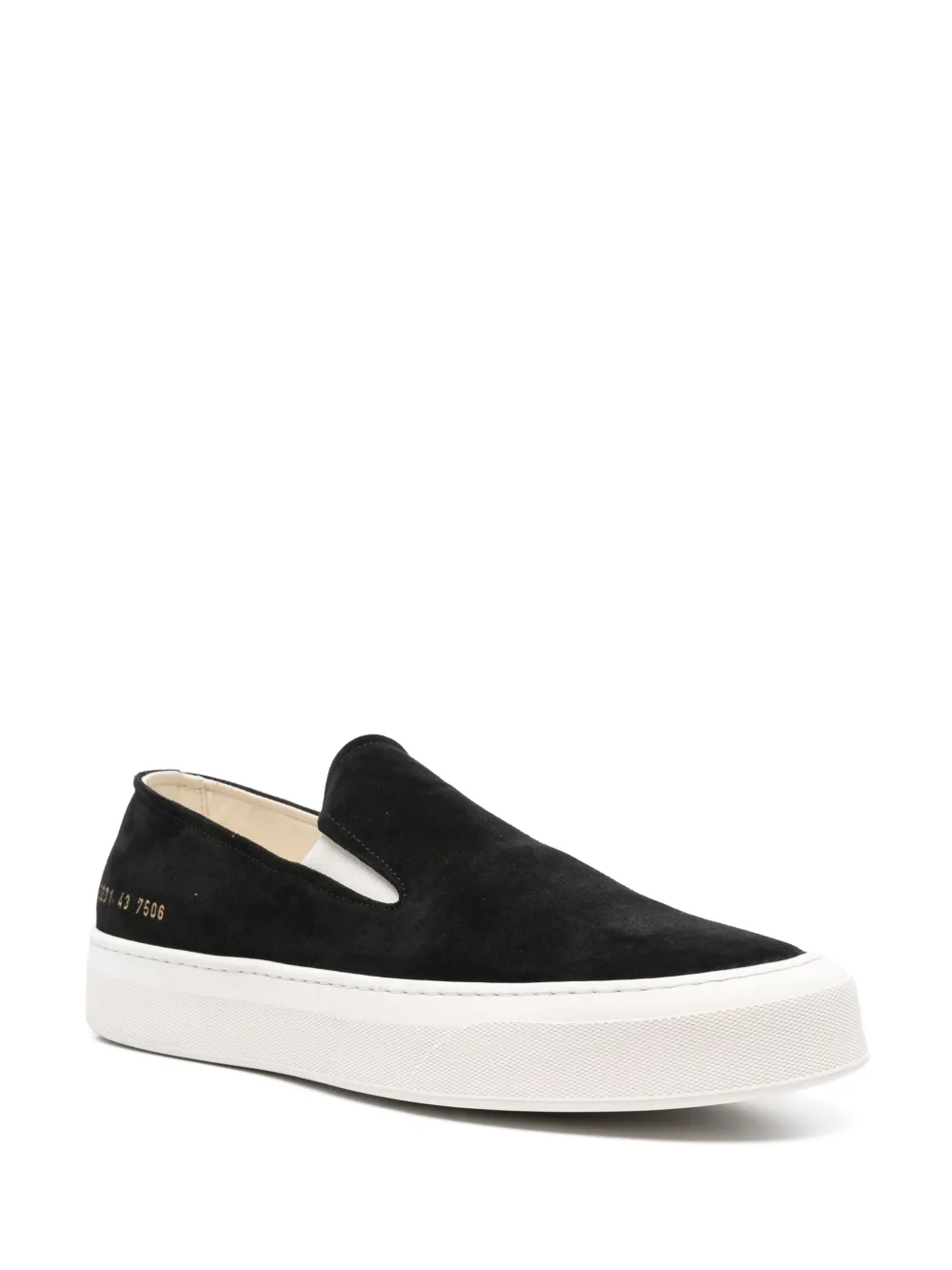 Common Projects Suède sneakers - Zwart