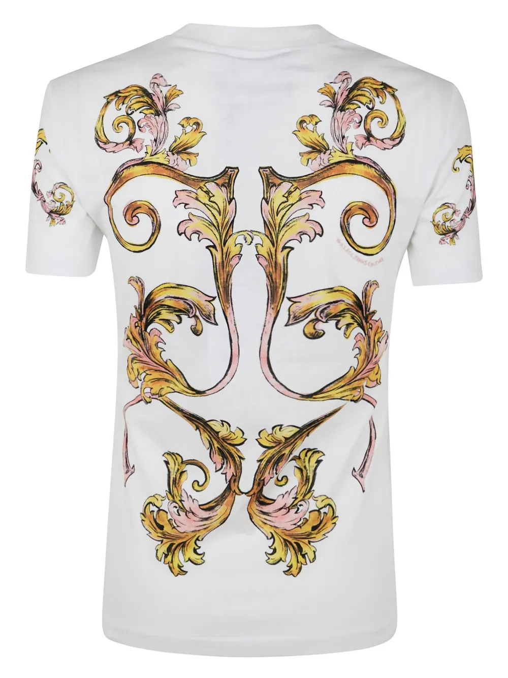 Shop Versace Jeans Couture Versace Jeans T-shirt In White