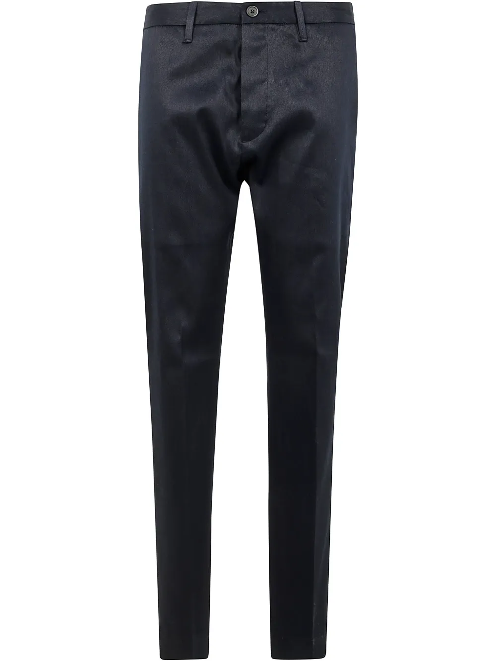 logo patch tailored trousers