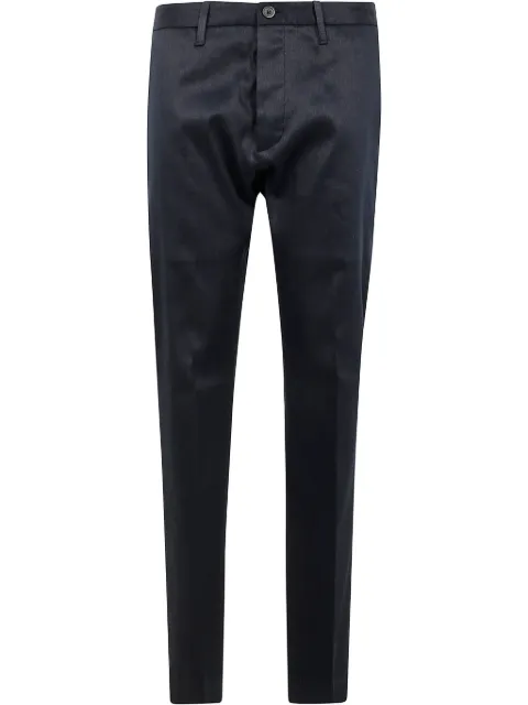 Nine In The Morning pantalones de vestir con parche del logo