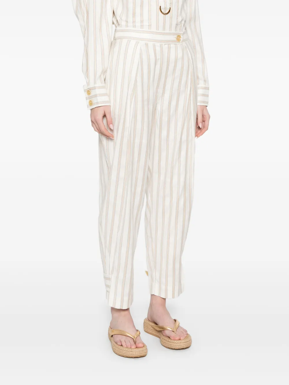 ZIMMERMANN Illuminate broek Beige