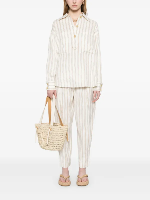 ZIMMERMANN Illuminate パンツ | ニュートラル | FARFETCH JP