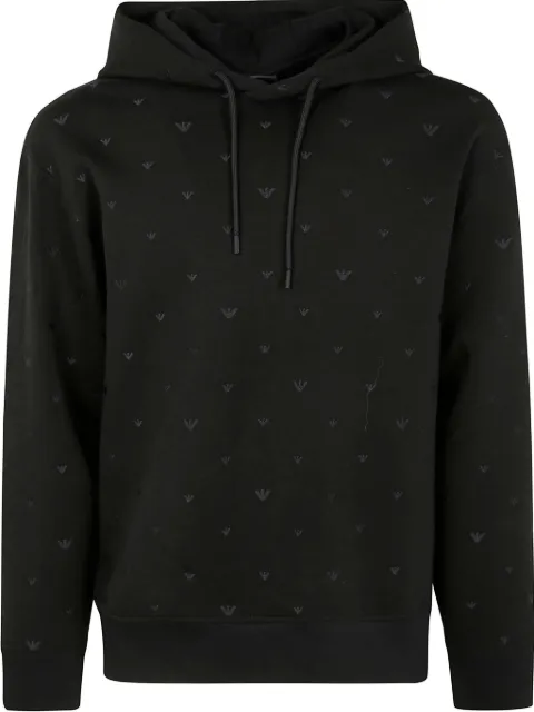 Emporio Armani hoodie con logo estampado