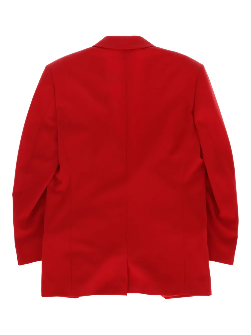 Versace Pre-Owned 1980s blazer met enkele rij knopen - Rood