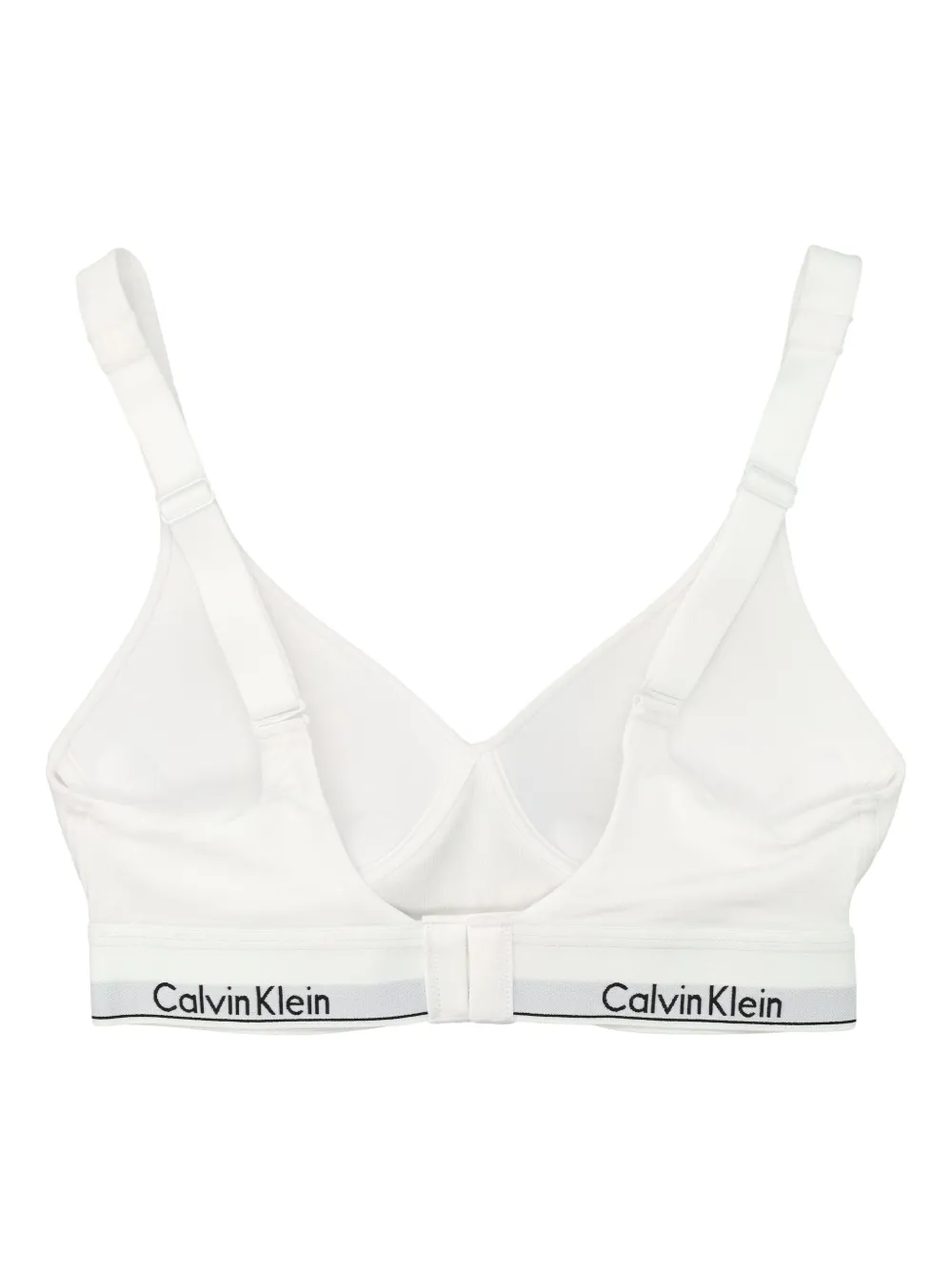 Calvin Klein logo bra - Wit