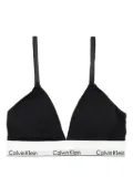 Calvin Klein logo-strap bra - Black