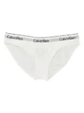 Calvin Klein logo waist briefs - White