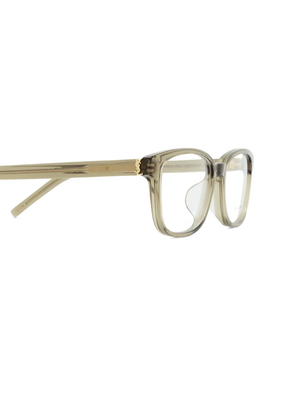 Saint Laurent Eyewear rectangle acetate frames Bruin