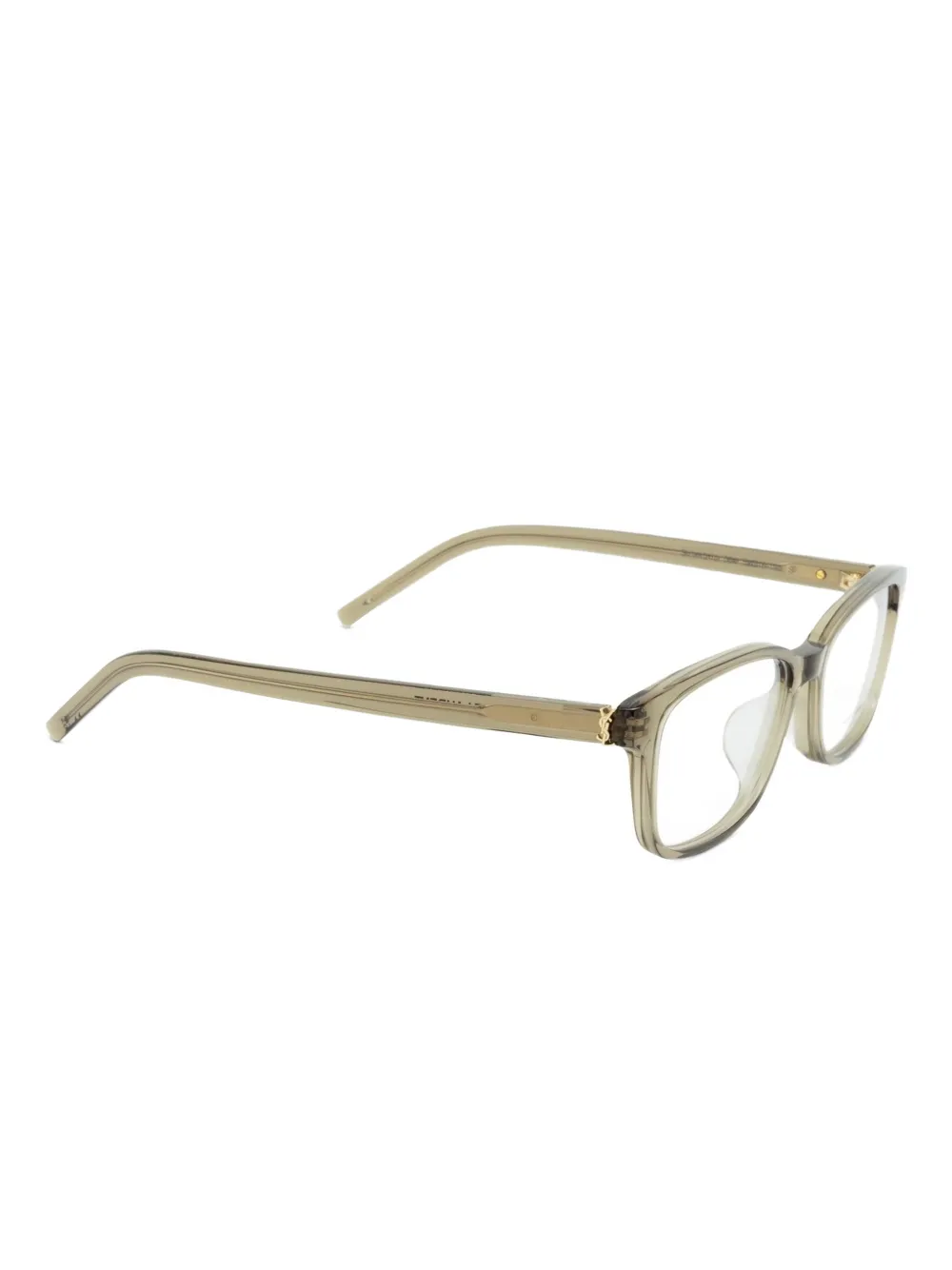 Saint Laurent Eyewear rectangle acetate frames Bruin