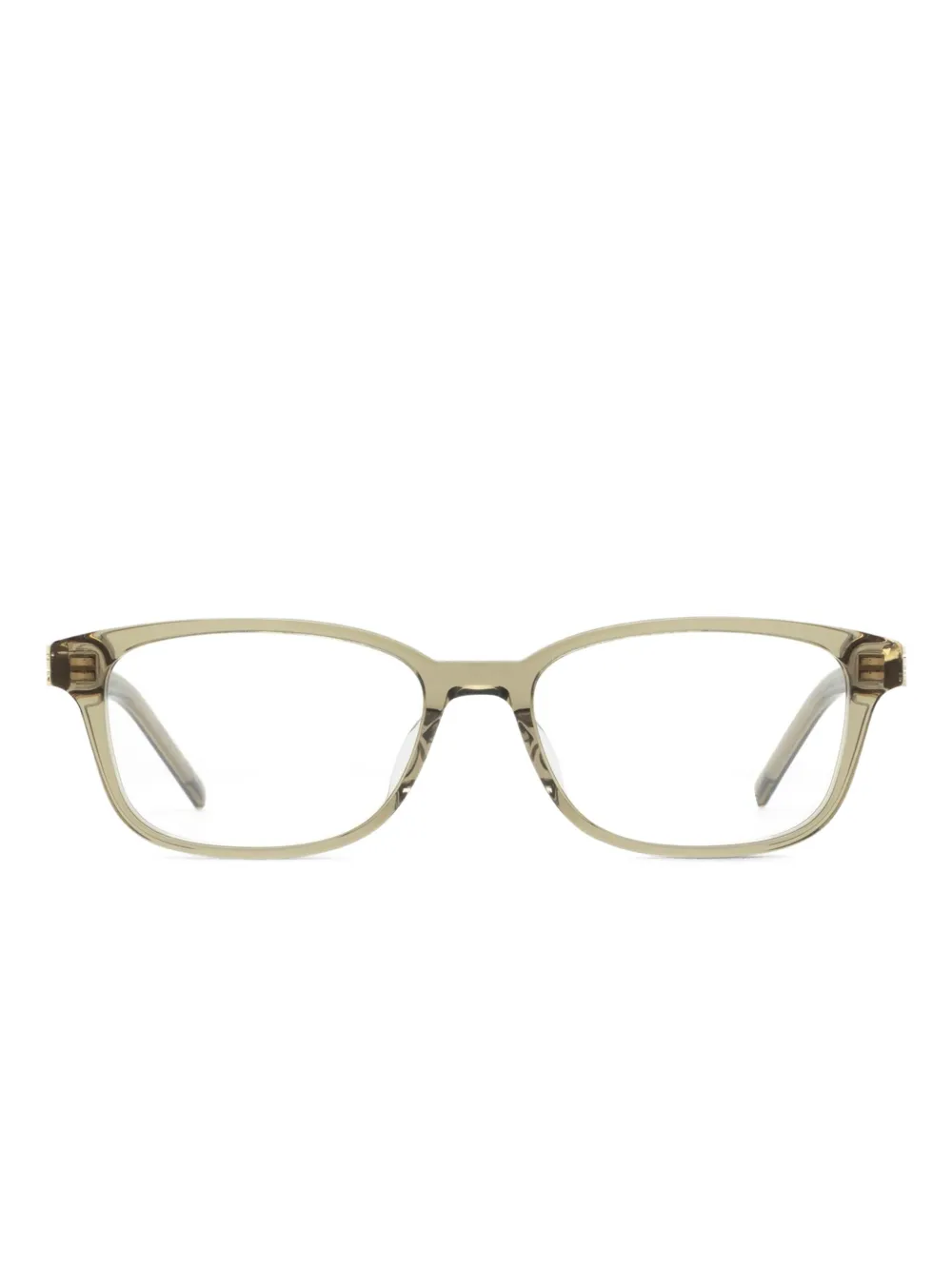 Saint Laurent Eyewear rectangle acetate frames Bruin