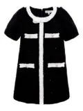 BCBG KIDS tweed dress - Black