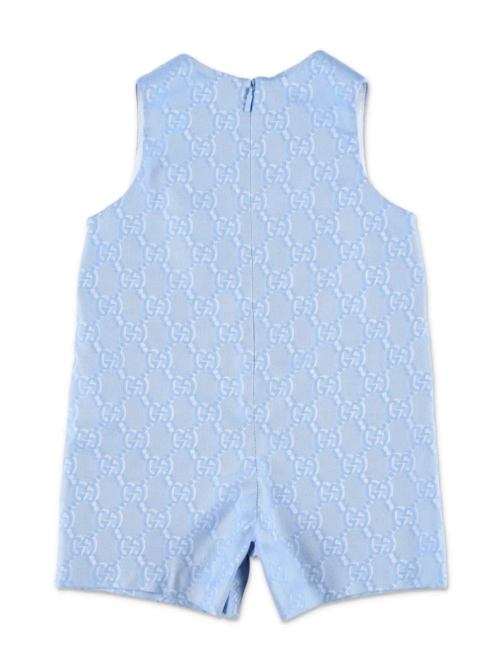 Gucci Kids Double G romper - Blauw