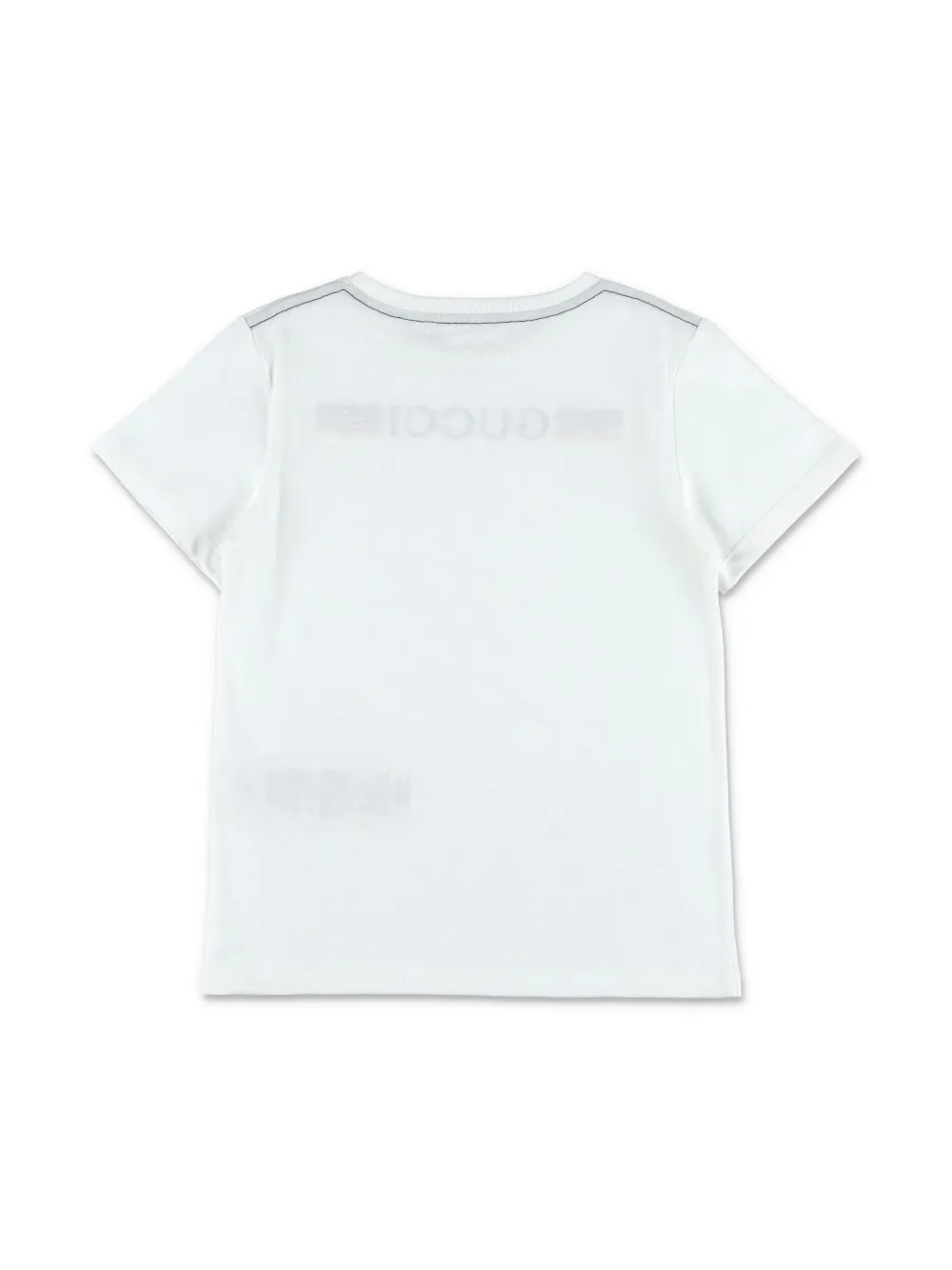 Gucci Kids T-shirt met logoprint - Wit