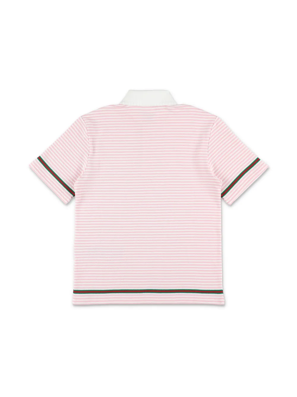 Gucci Kids Gestreept poloshirt - Roze