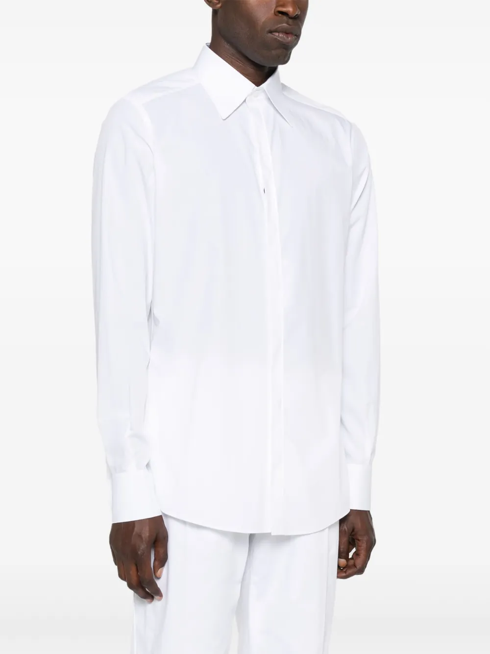 Dolce & Gabbana Katoenen overhemd Wit