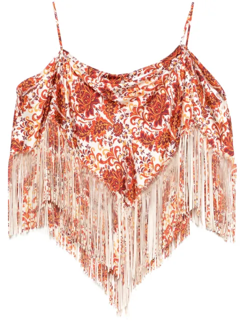 Rabanne camiseta con estampado
