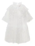 BCBG KIDS sequin-embellished dress - White