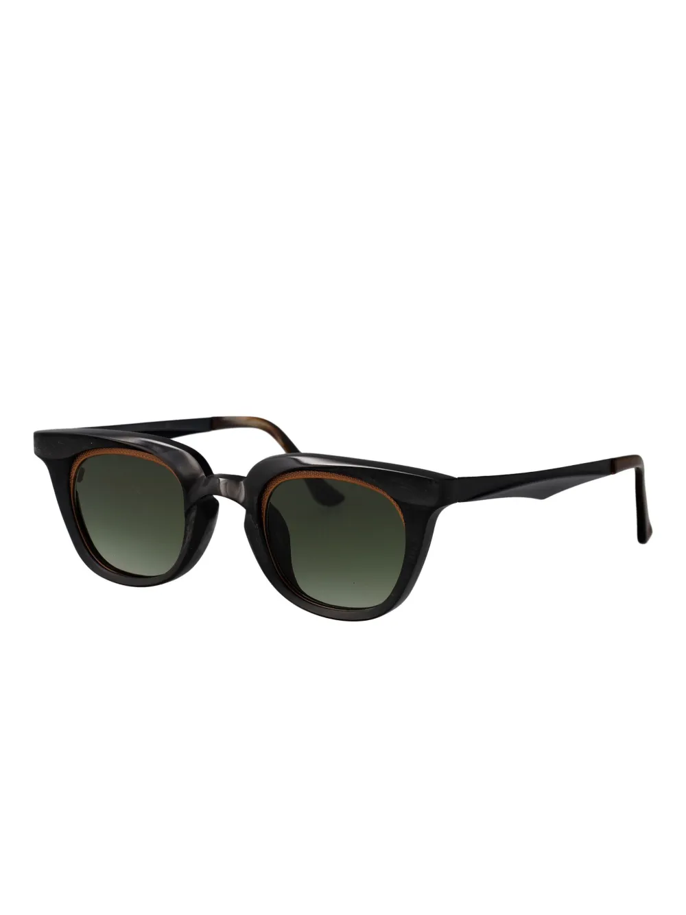 Rigards trim-frame sunglasses - Zwart