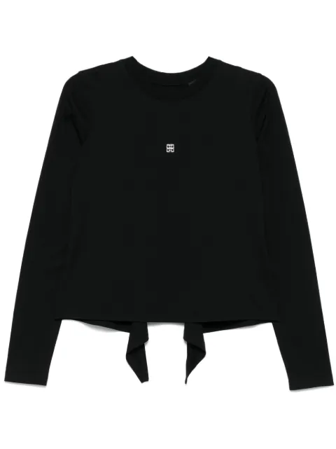 Givenchy open-back T-shirt