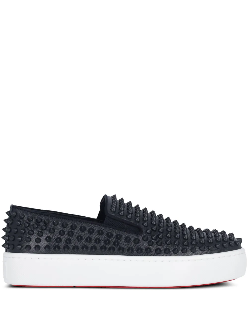 Christian Louboutin Spikeboat sneakers | Black | Image 1