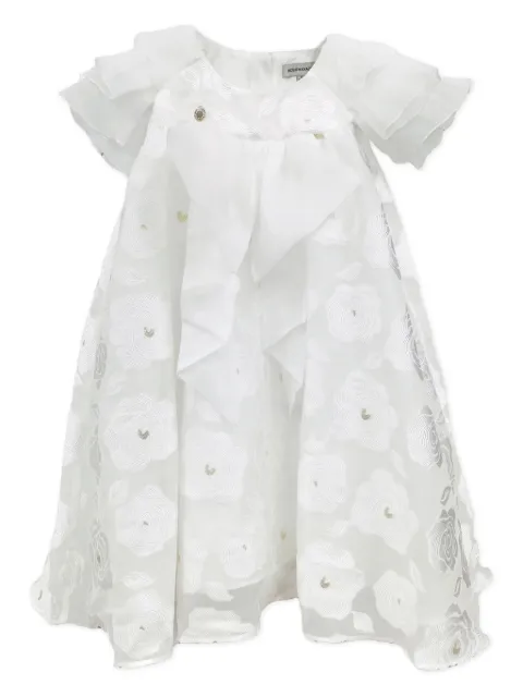 BCBG KIDS floral-embroidery dress