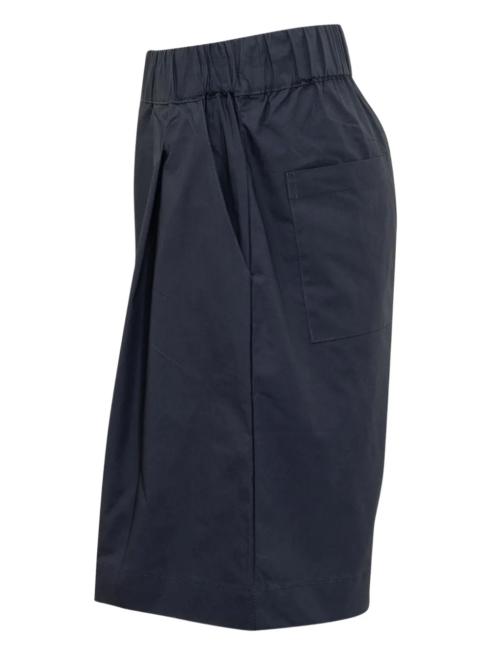 A Paper Kid Popeline shorts Blauw